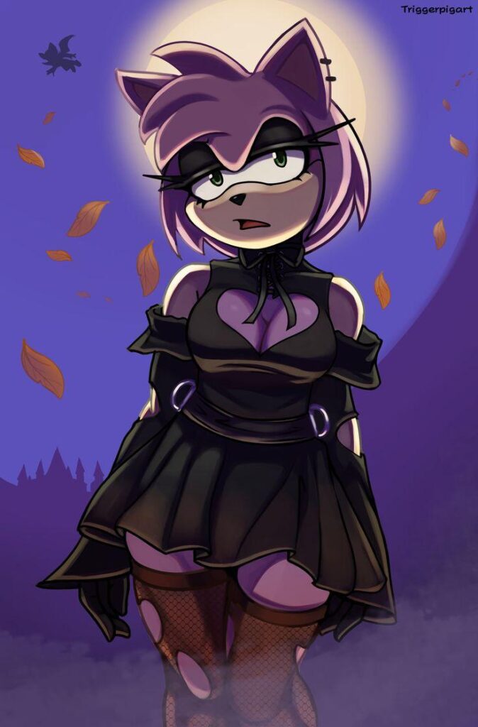 Halloween Amy Rose PFP