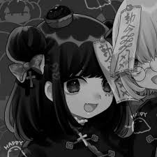 Cute Pfp Emo Aesthetic Black and White