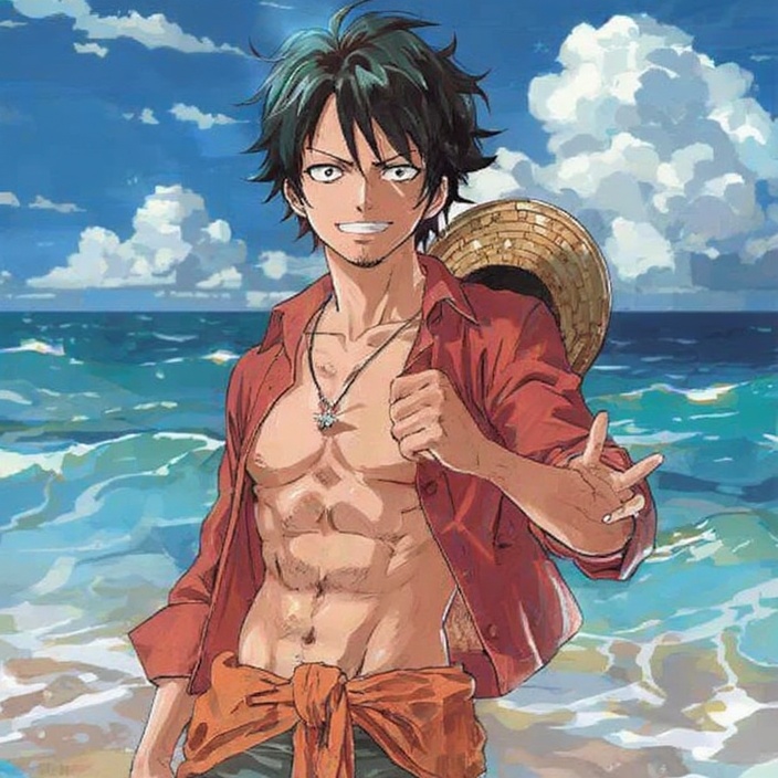 Fanart Cool Luffy PFP
