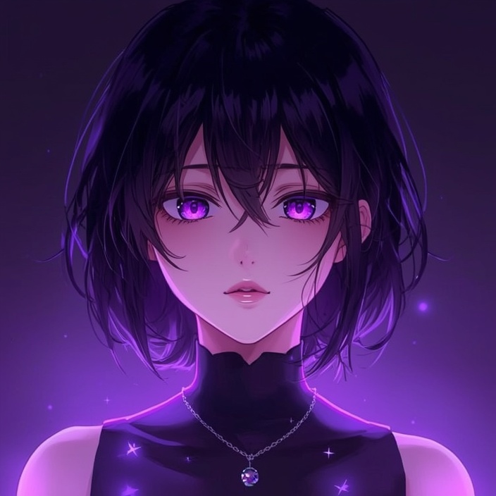 Purple Anime PFP Aesthetic