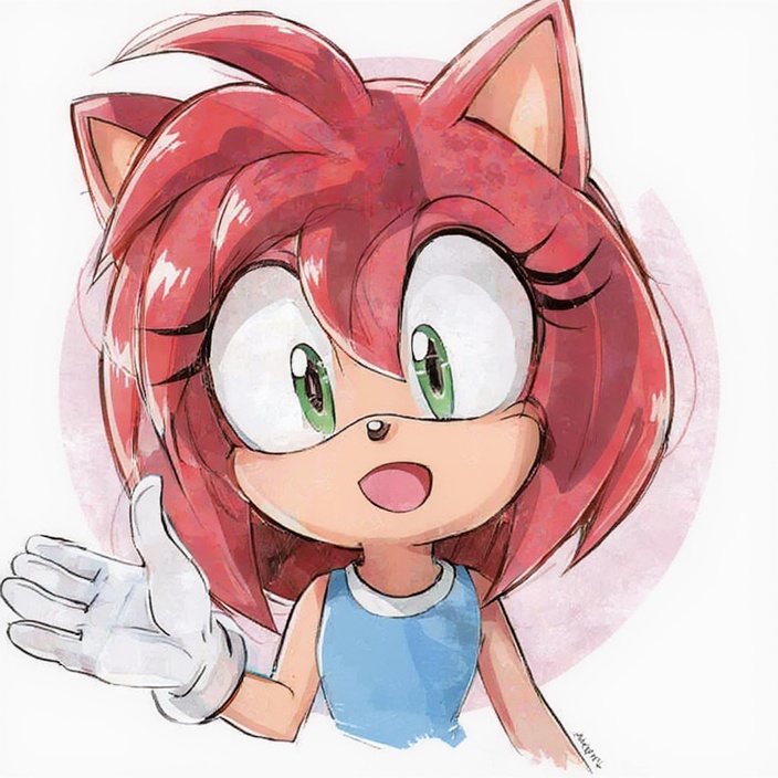 Funny Amy Rose PFP Styles