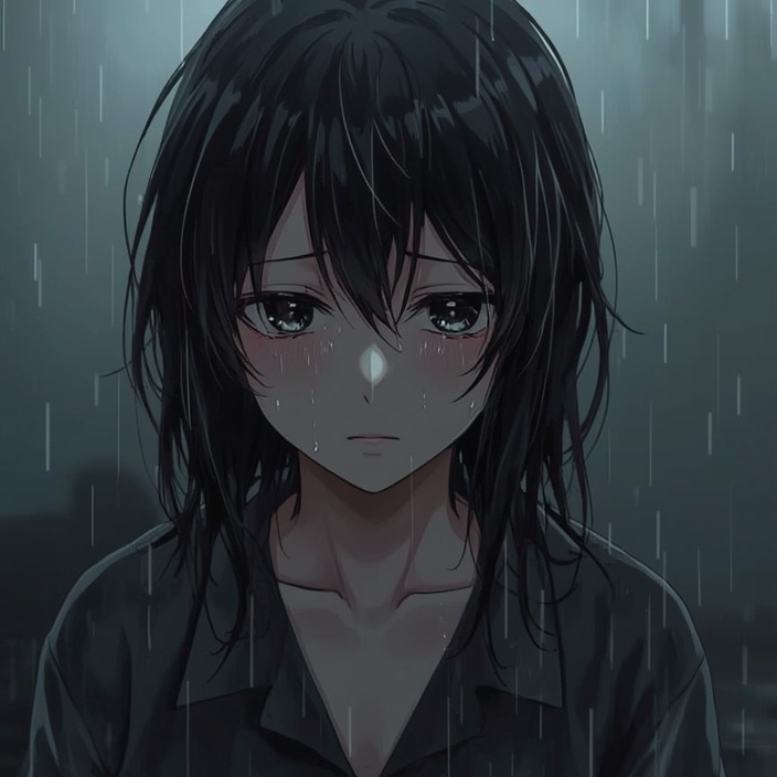 3D Realistic Aesthetic Sad PFP