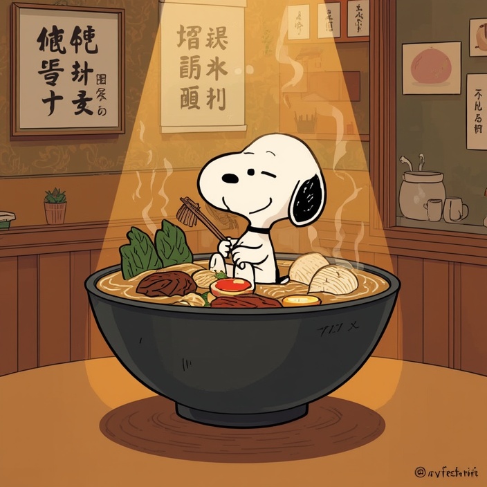 Cute Snoopy PFP Cartoon