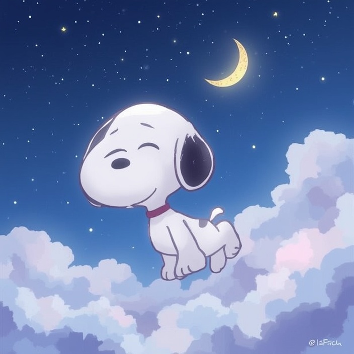 Peanuts Cute Snoopy PFP