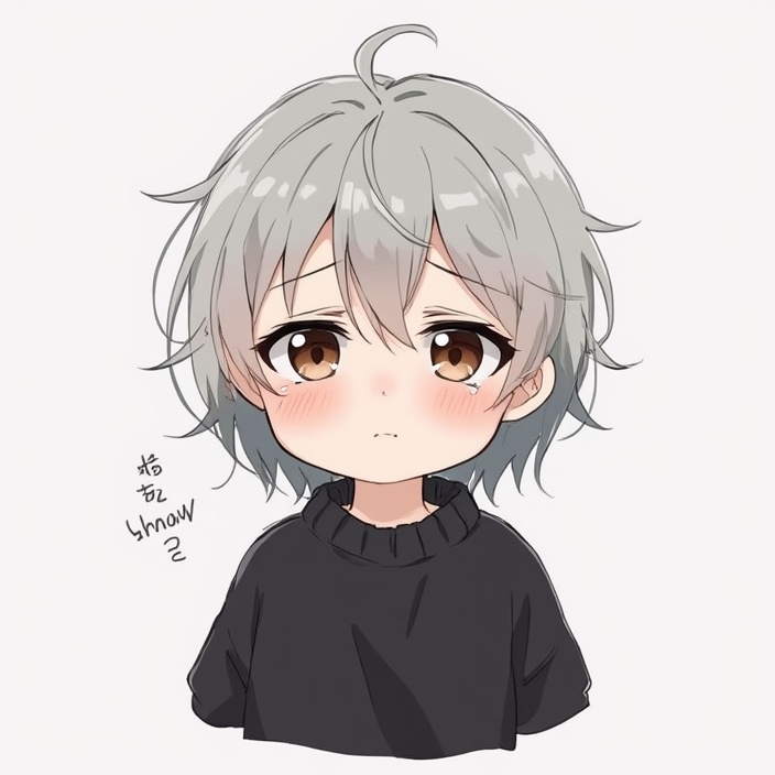 Aesthetic Sad PFP Cartoon