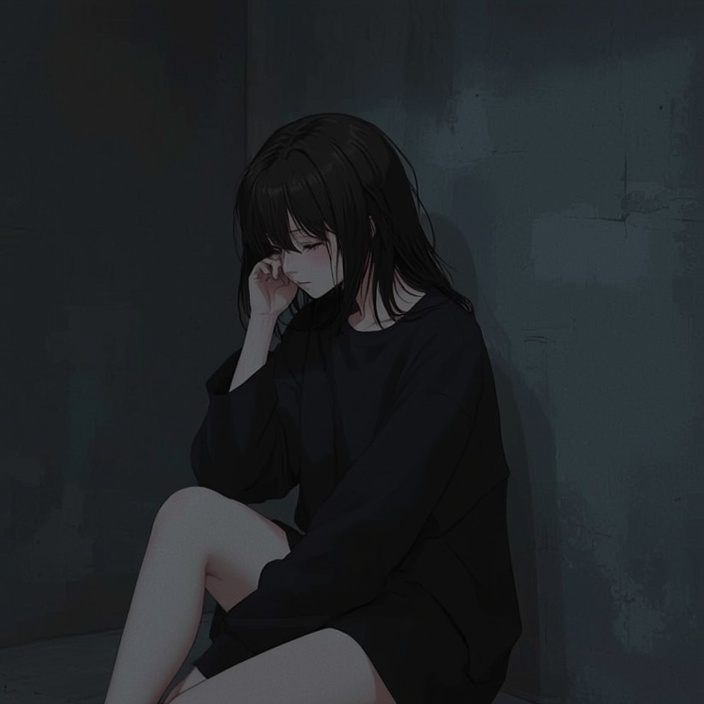 Neon Aesthetic Aesthetic Sad PFP