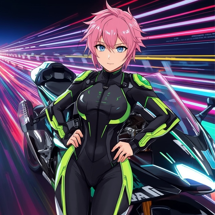 AI-Generated Amy Rose PFP
