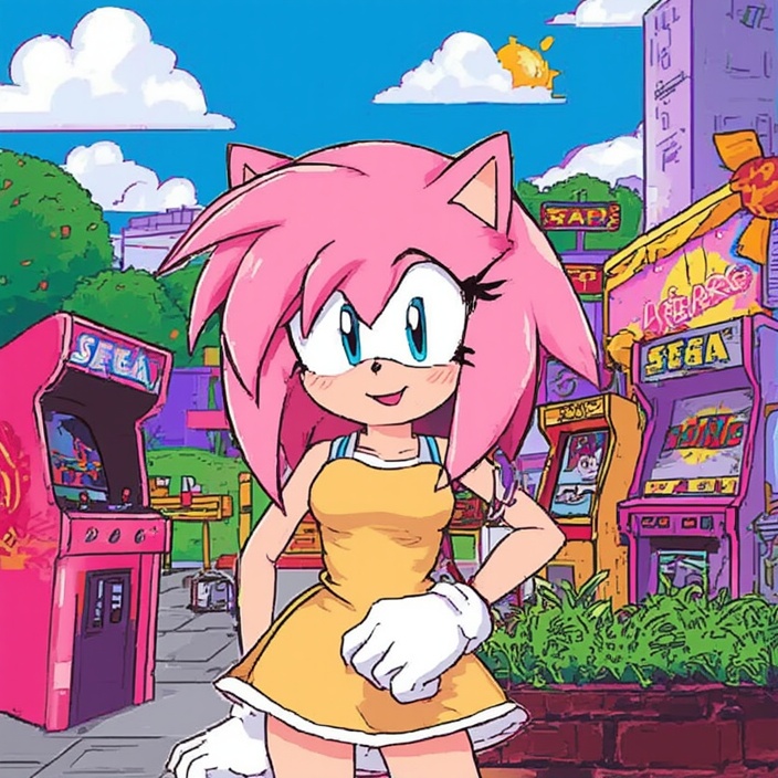 Sonic Amy Rose PFP
