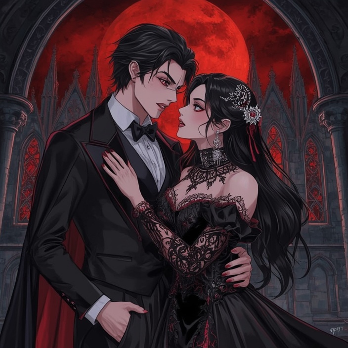 Couple Vampire PFP