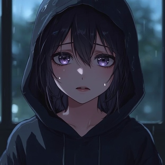 AI-Generated Aesthetic Sad PFP
