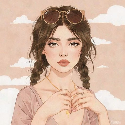 Gender-Neutral Cute Preppy PFP Styles