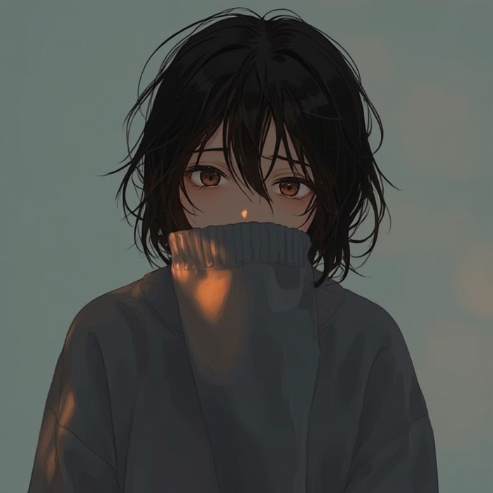 Soft Aesthetic Sad PFP