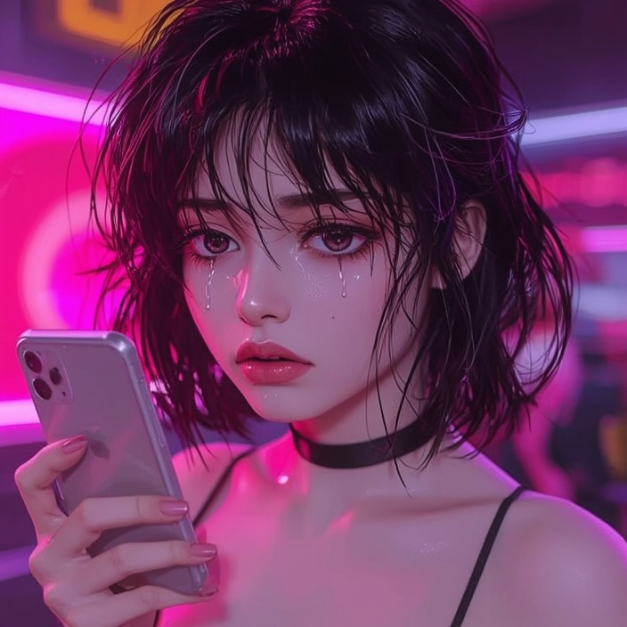 Y2K Aesthetic Sad PFP Styles