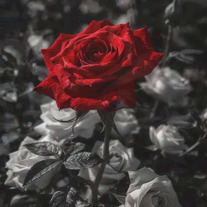 Soft Aesthetic Rose PFP