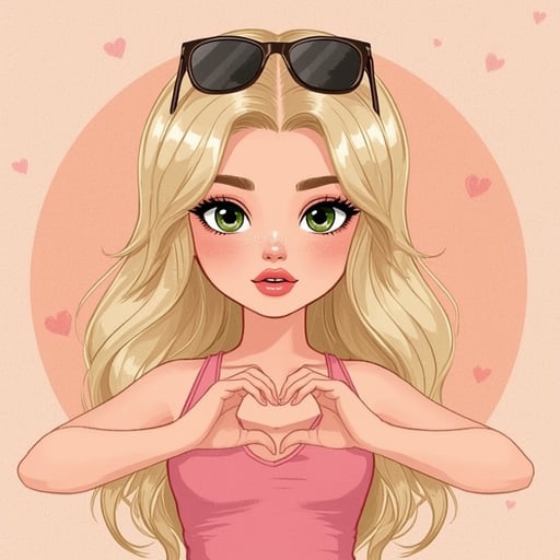 Cute Preppy PFP for Girls