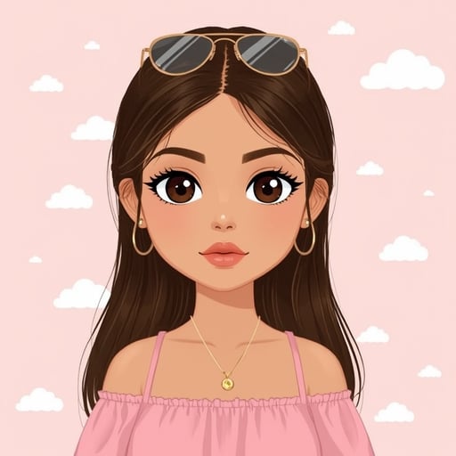 Minimal Cute Preppy PFP