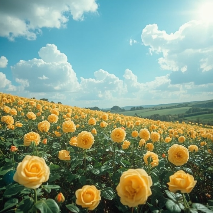 Yellow Rose PFP