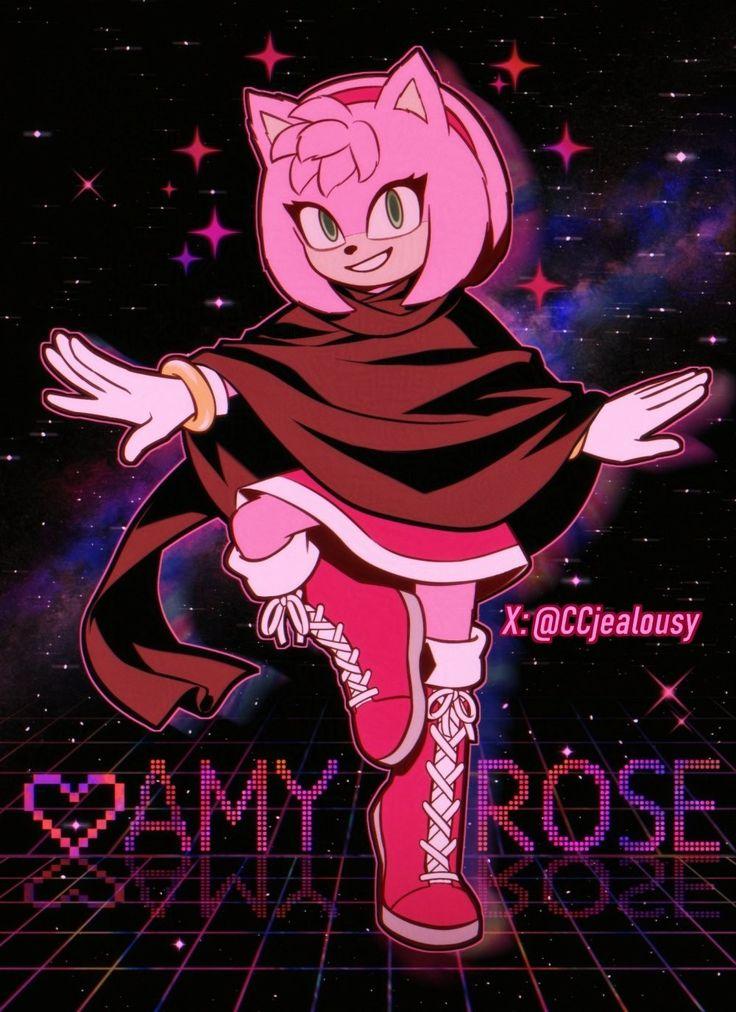 Amy Rose PFP for Girls