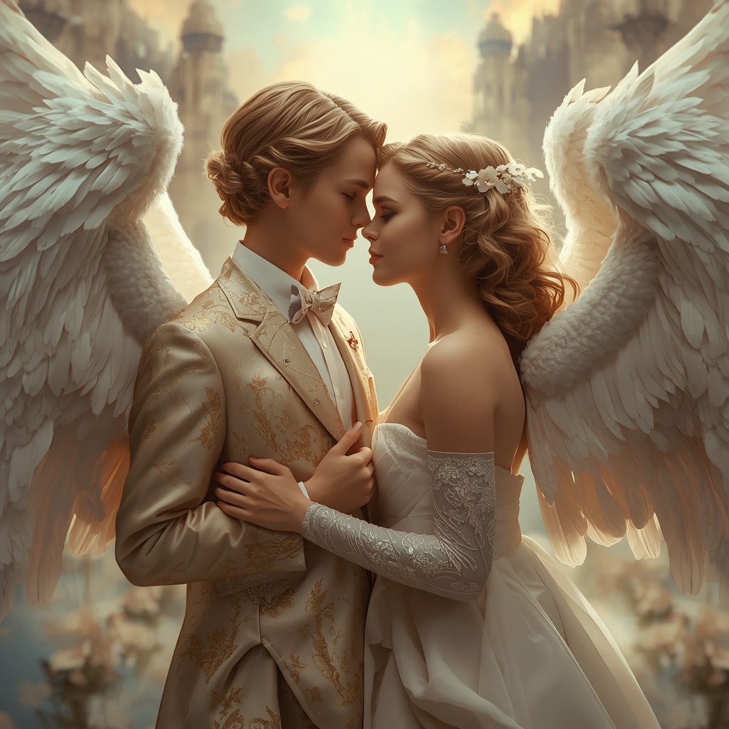 Couple Angel Aesthetic PFP